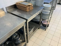 Rvs werktafel - afbeelding 1 van  1