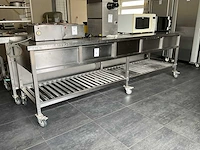 Rvs werktafel - afbeelding 1 van  4