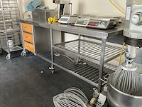 Rvs werktafel - afbeelding 1 van  6