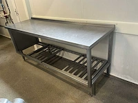 Rvs werktafel - afbeelding 1 van  5