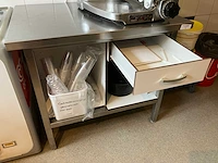 Rvs werktafel - afbeelding 2 van  3
