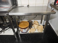 Rvs werktafel - afbeelding 1 van  3