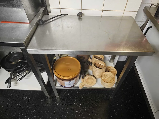 Rvs werktafel - afbeelding 2 van  3