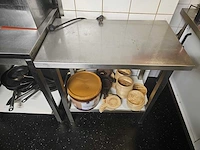 Rvs werktafel - afbeelding 2 van  3