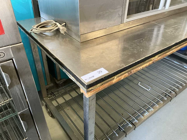 Rvs werktafel - afbeelding 2 van  4