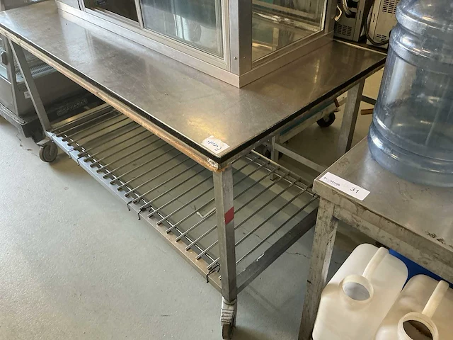 Rvs werktafel - afbeelding 4 van  4