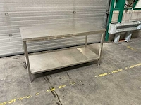 Rvs werktafel