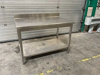 Rvs werktafel - afbeelding 1 van  1