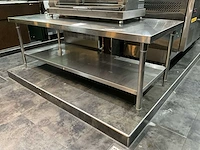 Rvs werktafel - afbeelding 1 van  2