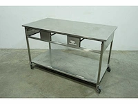 Rvs werktafel