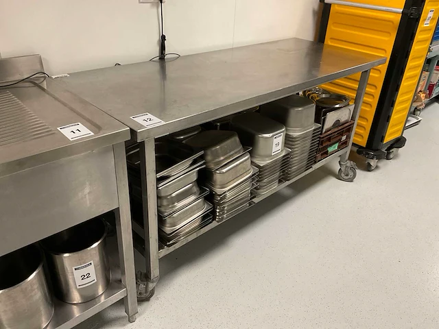 Rvs werktafel - afbeelding 3 van  3