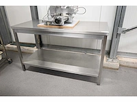 Rvs werktafel - afbeelding 1 van  3