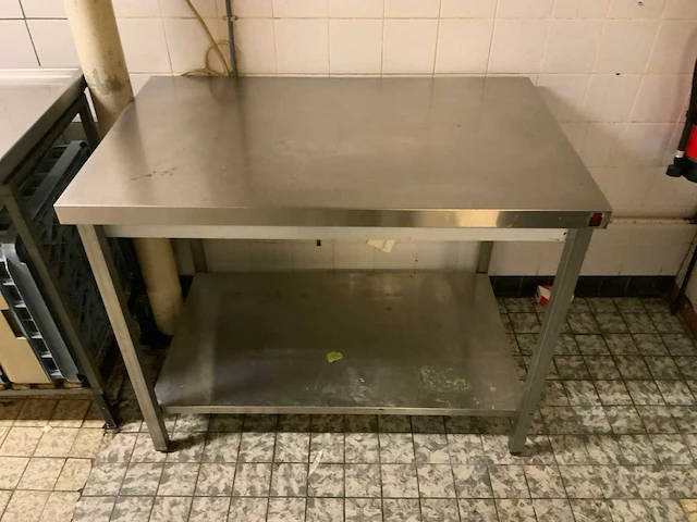 Rvs werktafel - afbeelding 1 van  3