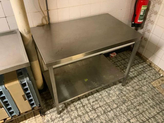 Rvs werktafel - afbeelding 3 van  3