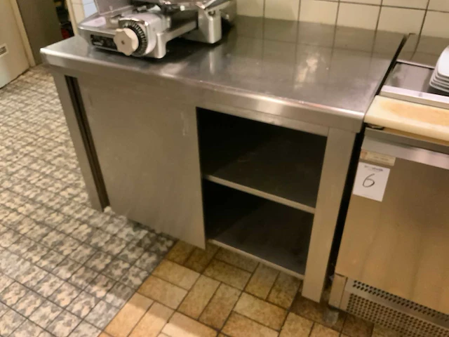 Rvs werktafel - afbeelding 2 van  4