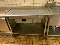 Rvs werktafel