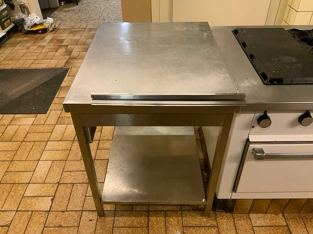 Rvs werktafel - afbeelding 1 van  4