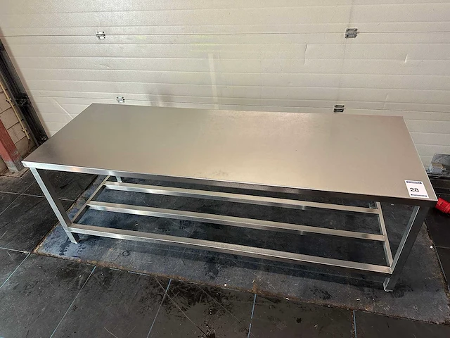 Rvs werktafel - afbeelding 1 van  2