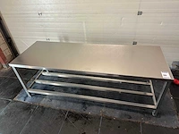 Rvs werktafel - afbeelding 1 van  2