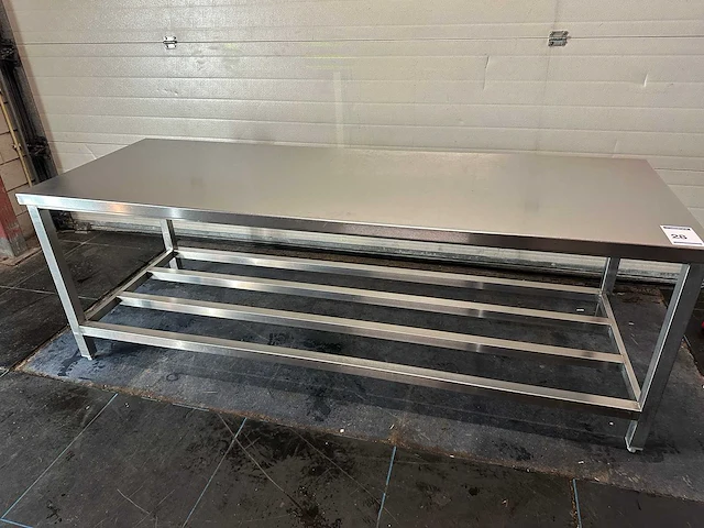 Rvs werktafel - afbeelding 2 van  2