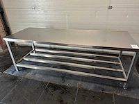 Rvs werktafel - afbeelding 2 van  2