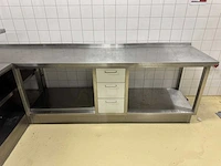 Rvs werktafel - afbeelding 2 van  4