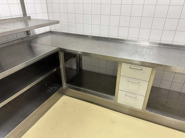Rvs werktafel - afbeelding 3 van  4