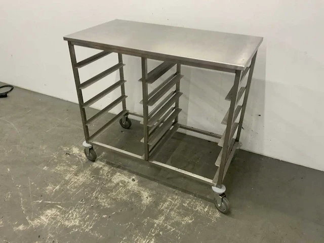 Rvs werktafel - afbeelding 1 van  4