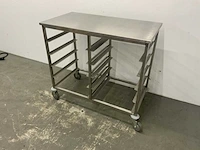 Rvs werktafel - afbeelding 1 van  4