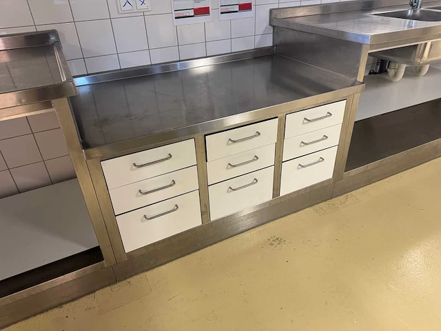 Rvs werktafel - afbeelding 3 van  4