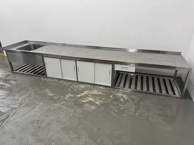 Rvs werktafel - afbeelding 1 van  8