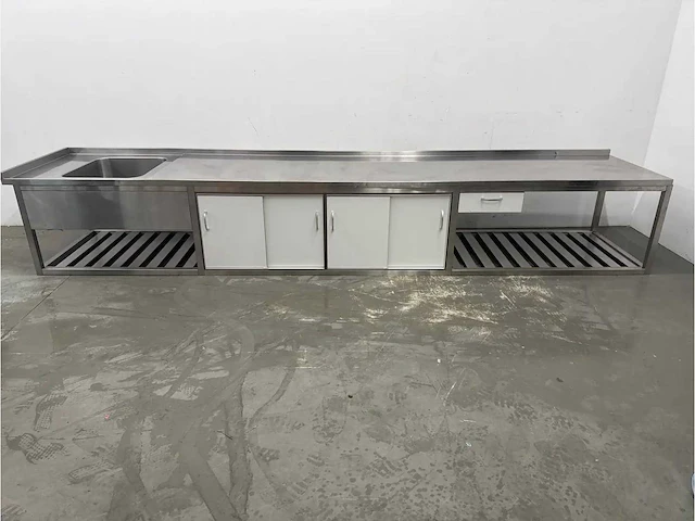 Rvs werktafel - afbeelding 2 van  8