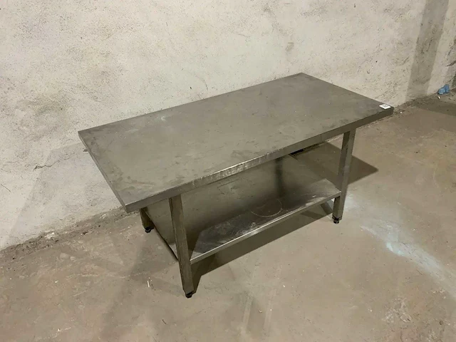 Rvs werktafel - afbeelding 3 van  4