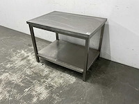 Rvs werktafel - afbeelding 1 van  5