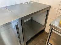 Rvs werktafel - afbeelding 1 van  4