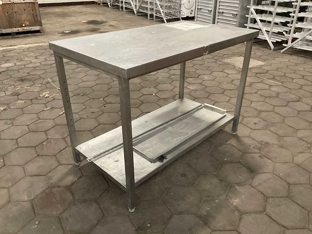 Rvs werktafel - afbeelding 3 van  4