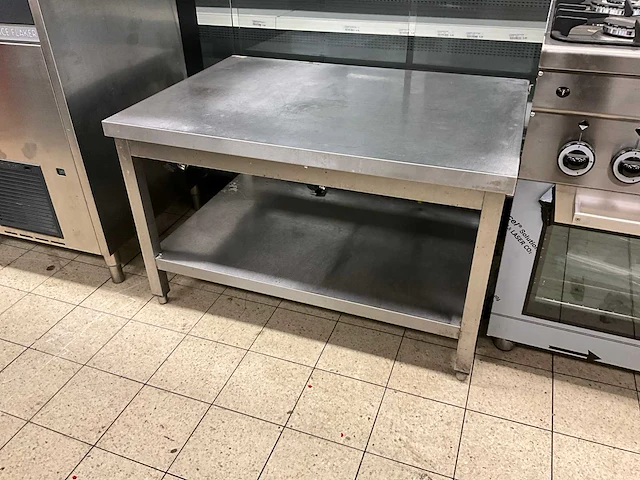 Rvs werktafel - afbeelding 1 van  6