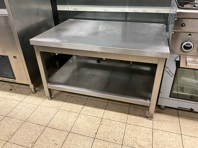 Rvs werktafel - afbeelding 2 van  6