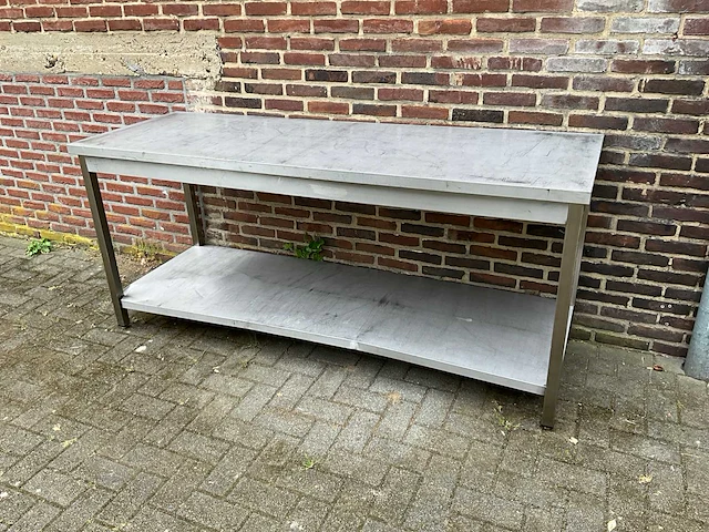 Rvs werktafel - afbeelding 1 van  6