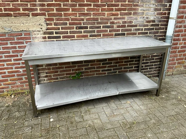 Rvs werktafel - afbeelding 2 van  6
