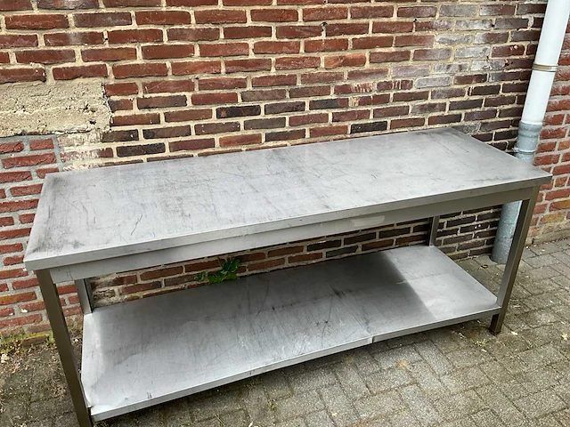 Rvs werktafel - afbeelding 3 van  6