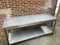 Rvs werktafel - afbeelding 3 van  6
