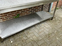Rvs werktafel - afbeelding 4 van  6