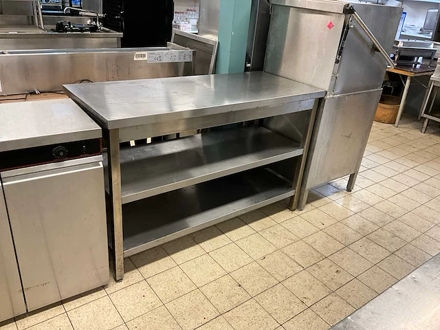 Rvs werktafel - afbeelding 1 van  5