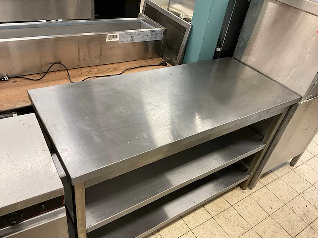 Rvs werktafel - afbeelding 3 van  5