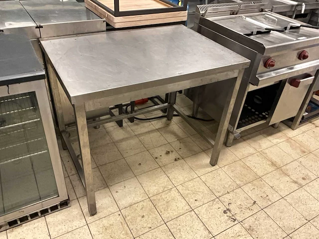 Rvs werktafel - afbeelding 1 van  4