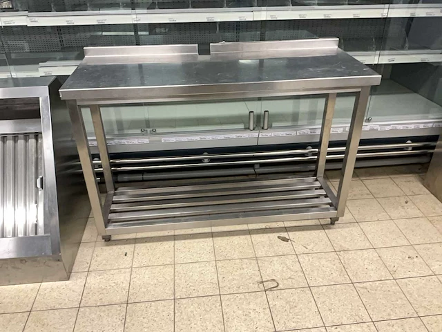 Rvs werktafel - afbeelding 2 van  5