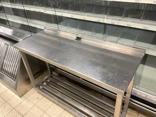 Rvs werktafel - afbeelding 3 van  5