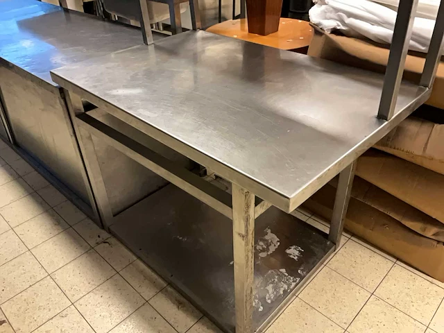 Rvs werktafel - afbeelding 4 van  5