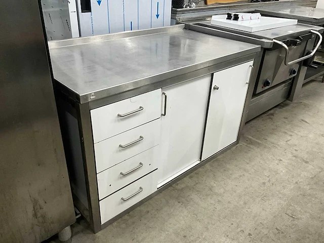 Rvs werktafel - afbeelding 3 van  7